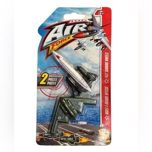 NWT Air Force B-2 Stealth Bomber and SR-71 Die-cast Metal Airplanes Vintage